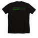 THC Official Merch, a Solid Black Blend Premium Unisex Tee (back-view)