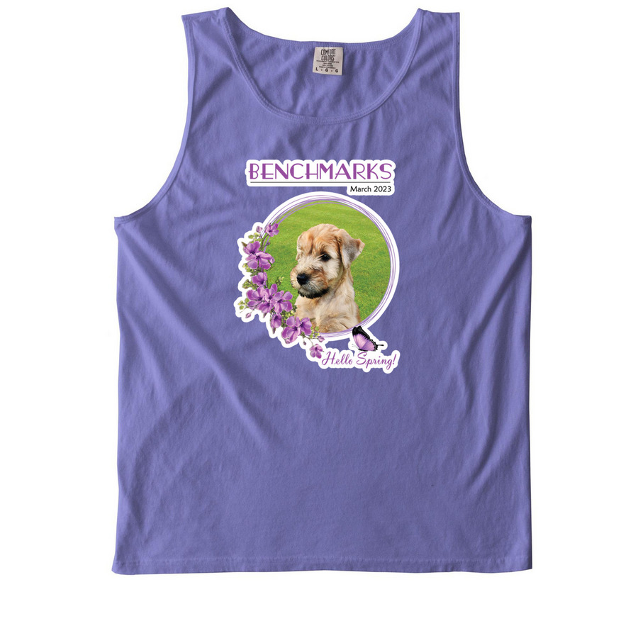 SCWTCA BENCHMARK CAMPAIGN, a Violet Comfort Colors Tank Top