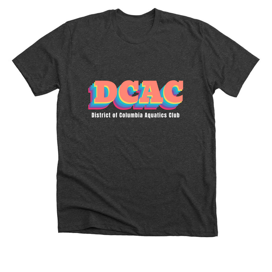 DCAC Summer 2024, a Dark Grey Heather Premium Unisex Tee
