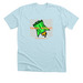 Trash Rocket&nbsp;, a Heather Ice Blue Premium Unisex Tee