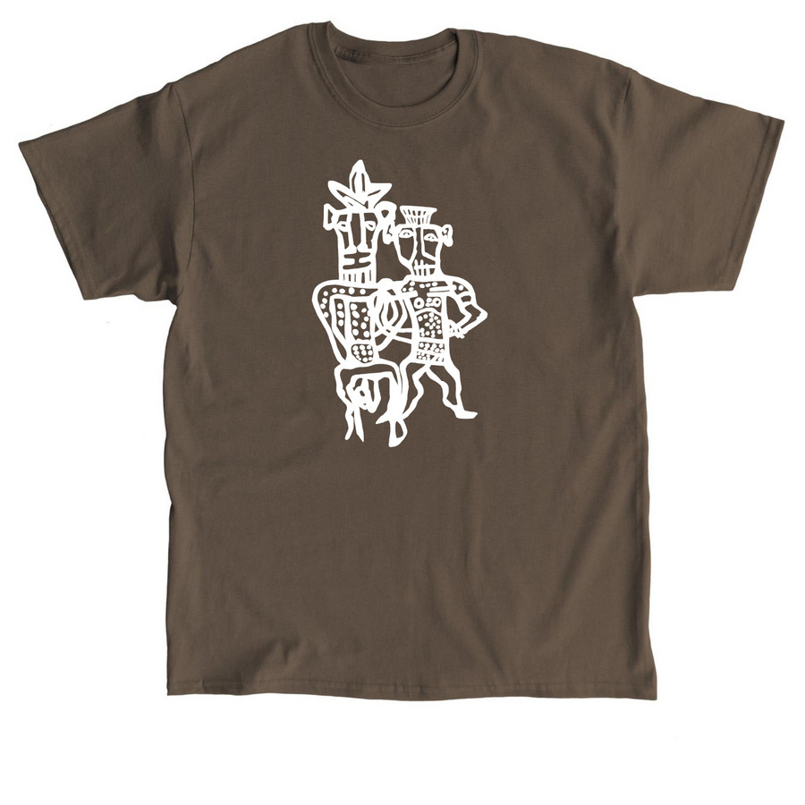 YHWH & Asherah, a Dark Chocolate Classic Unisex Tee