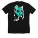 SPVNYVN MERCH, a Solid Black Blend Premium Unisex Tee (back-view)
