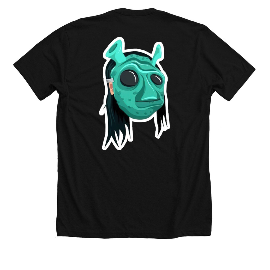 SPVNYVN MERCH, a Solid Black Blend Premium Unisex Tee (back-view)