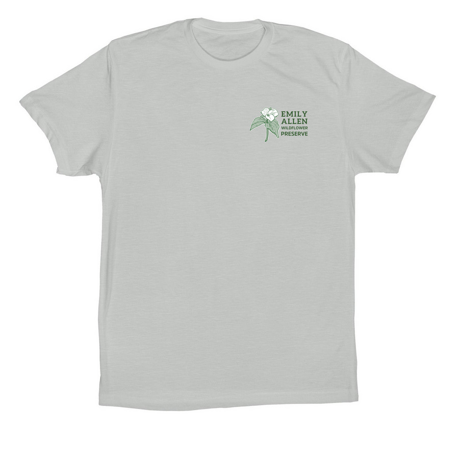 Emily Allen Wildflower Preserve Tees, a Silver Premium Cotton Tee