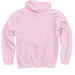 Genesis BBG Hoodie, a Light Pink Pullover Hoodie (back-view)