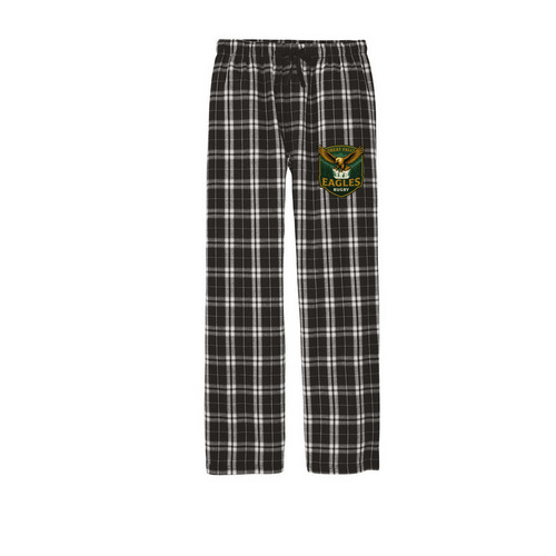 GREAT FALLS RUGBY&nbsp;, a Black Flannel Pajama Pant