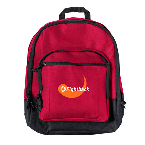 The Fightback Everyday Backpack, a Red Everyday Backpack