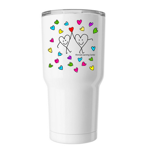"We Belong", a White Insulated Tumbler
