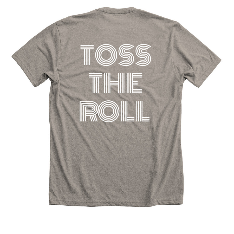 Vintage Restaurant: Leslie's Chicken Shack, a Heather Stone Premium Unisex Tee (back-view)