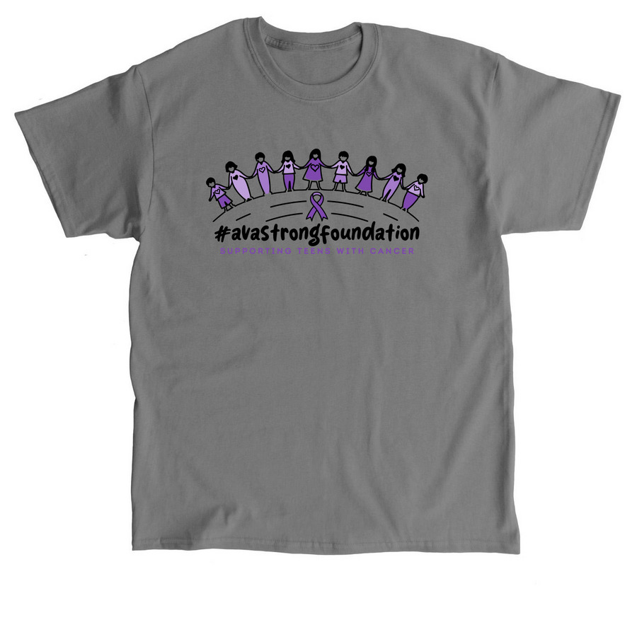 #avastrongfoundation, a Charcoal Classic Unisex Tee