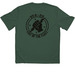 Performance option 2&nbsp;, a Forest Green Classic Performance Tee (back-view)