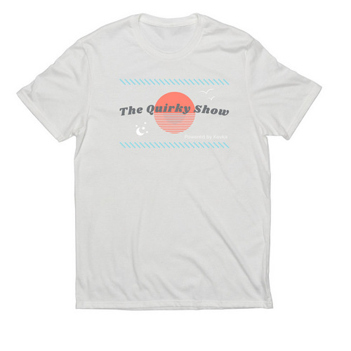 'The Quirky Show' Summer Tee, a Fairly White Allmade Eco Triblend Unisex Tee