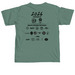2026 Oregon Otter Beer Festival Shirts, a Light Green Comfort Colors Unisex Tee (back-view)