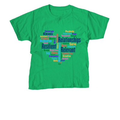Volunteers - RMD District Convention 2022, a Irish Green Youth Unisex Tee