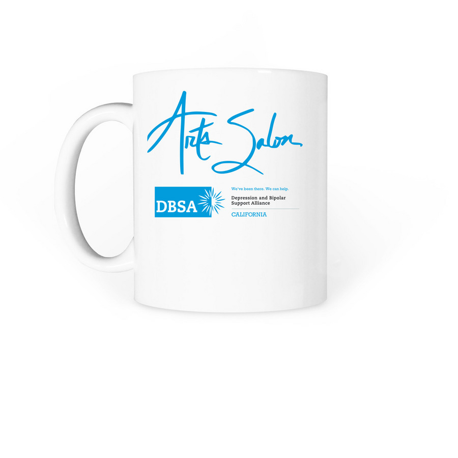 Limerence by Dan White, a White Coffee Mug (back-view)