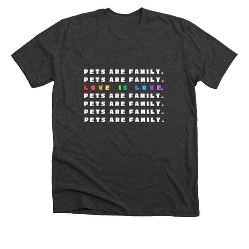 PHPFP Pride 2024, a Dark Grey Heather Premium Unisex Tee