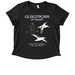 Albatross of Hawaii, a Space Black Allmade Eco Triblend Women?s Scoop Neck Tee