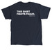 This Shirt Fights Fraud - Dark, a Navy Classic Unisex Tee