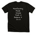 Let?s Make Manifesting Made Simple A Movement, a Solid Black Blend Premium Unisex Tee