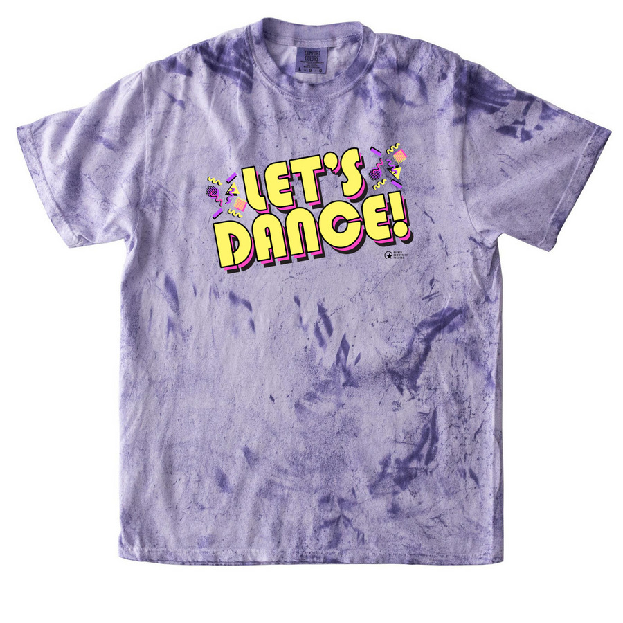 Let's Dance!, a Amethyst Comfort Colors Colorblast Tee