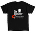 MRI Scanfather, a Black Classic Unisex Tee (back-view)