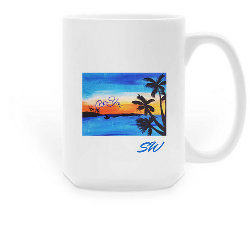 2022 "Be You" Mug, a White Large Coffee Mug