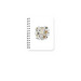 Pretty Probe Notebook, a White Spiral Notebook
