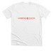 Hormone Queen - Red Logo Apparel, a Solid White Blend Premium Unisex Tee
