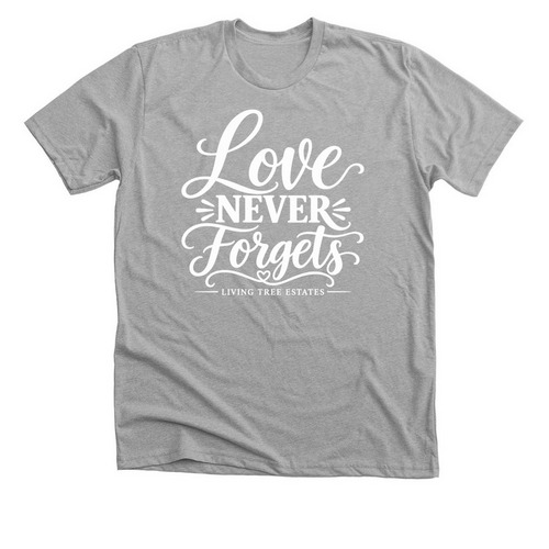 Living Tree Estates, a Athletic Heather Premium Unisex Tee