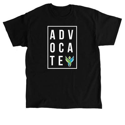 ADVOCATE TEE - Autism Acceptance Month, a Black Classic Unisex Tee