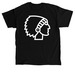 Solen Lady Sioux Volleyball, a Black Classic Unisex Tee