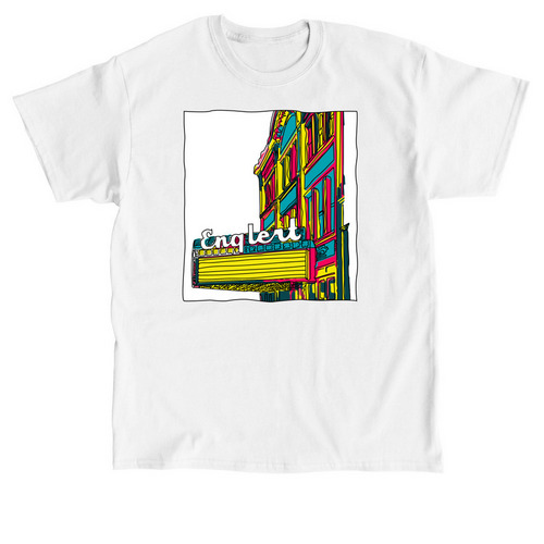 Englert Marquee Shirt, a White Classic Unisex Tee