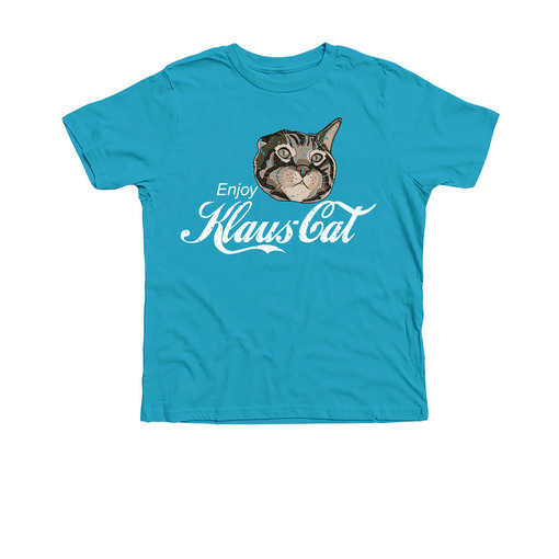 Klaus Is It! Turquoise Premium Youth Tee