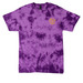 Tie Dye Badge&nbsp;, a Purple Crystal Tie Dye Tee