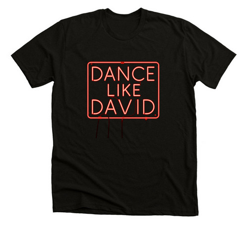 Dance Like David, a Solid Black Blend Premium Unisex Tee