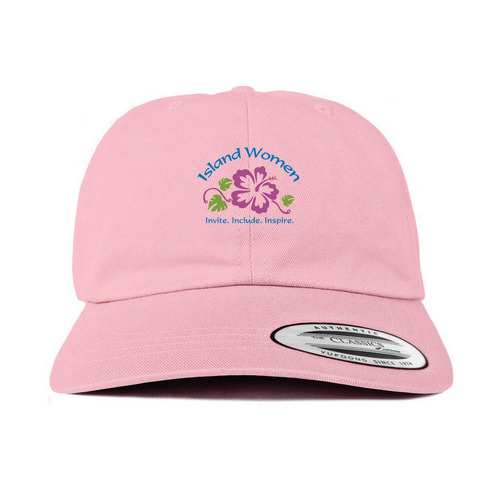 Support and Represent Island Women (hats), a Pink Printed Classic Baseball Cap