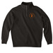 WWF Pullover, a Black Midweight Quarter Zip Pullover