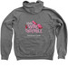 Youth Wind Ensemble - Zip-Up Hoodie, a Deep Heather Zip Up Hoodie (back-view)
