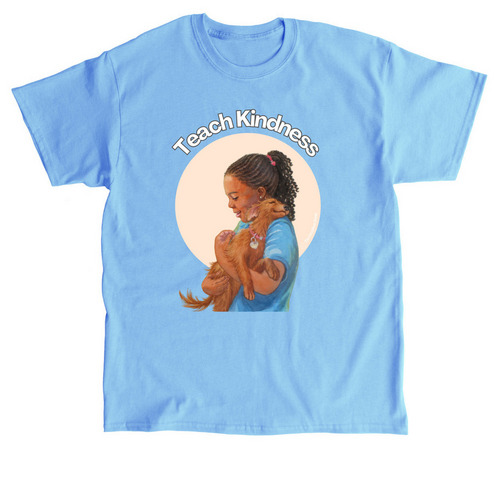 Teach Kindness (Cookie's Fortune), a Carolina Blue Classic Unisex Tee