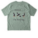 Shhhh...I'm birding., a Aloe Stanley/Stella Unisex Freestyler Heavyweight Tee (back-view)