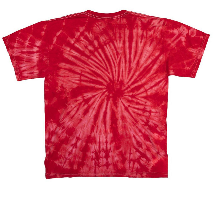 College of Nursing&nbsp;, a Red Classic Tie Dye Tee (back-view)