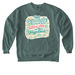 Team Wonderful Tees, a Blue Spruce Comfort Colors Crewneck Sweatshirt