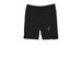 "4" Fleece Shorts, a Black Midweight Fleece Shorts