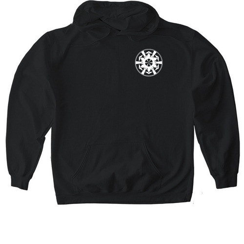 Ocean Declination - Black Edition, a Black Gildan Softstyle Pullover Hoodie