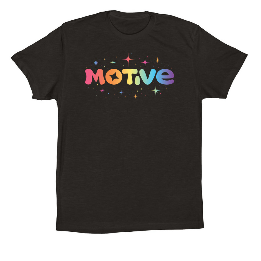 Motive Pride 2026, a Black Premium Cotton Tee