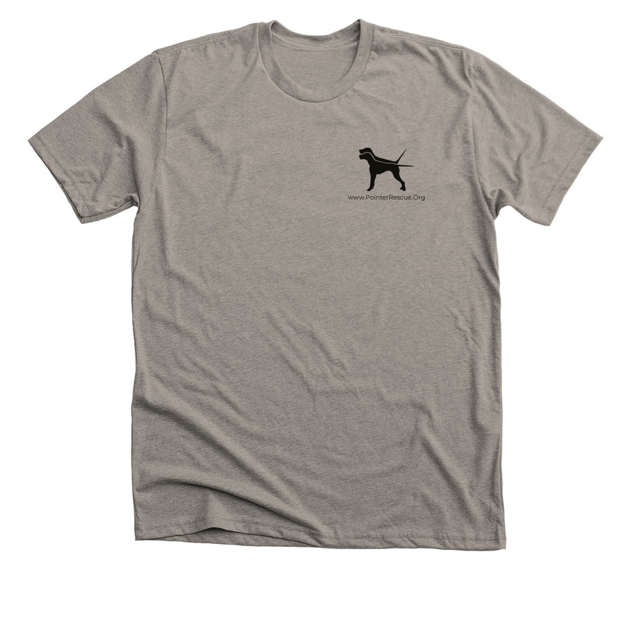 PRO Logo Shirts, a Heather Stone Premium Unisex Tee