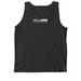 Be Loud About What's Broken, a Black Comfort Colors Tank Top (back-view)