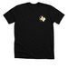 GBGRR Apparel-Logo Front & Back-Dark Shirts, a Solid Black Blend Premium Unisex Tee