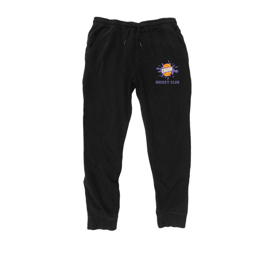 Crush Pants, a Black Midweight Fleece Joggers