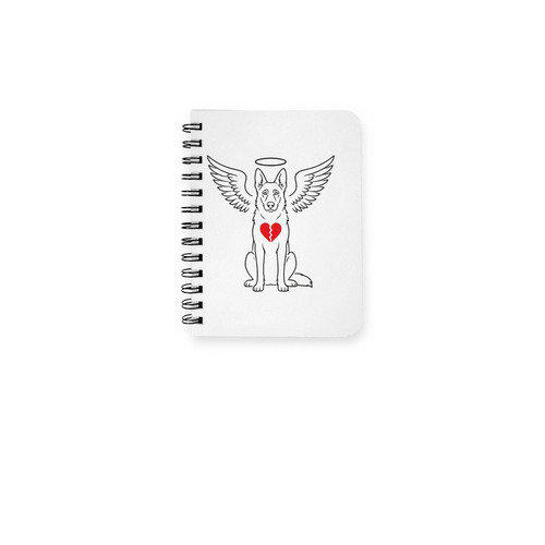 "Forever My Shepherd" Memorial Collection, a White Spiral Notebook
